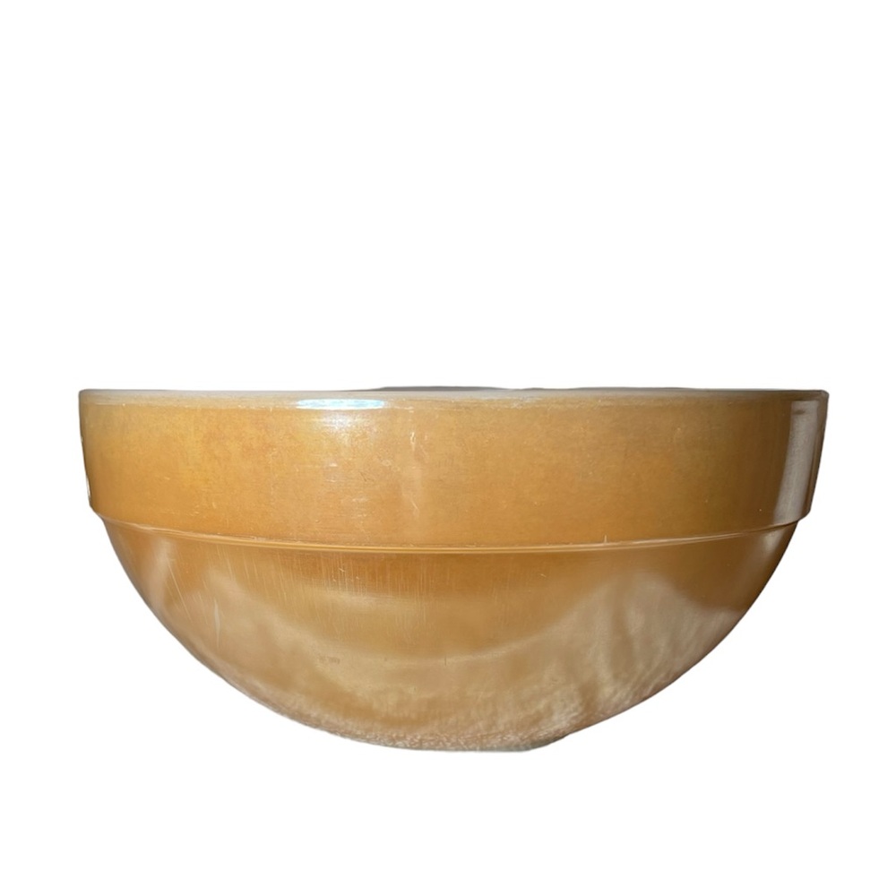 Vintage fire king anchor hocking iridescent mixing bowl